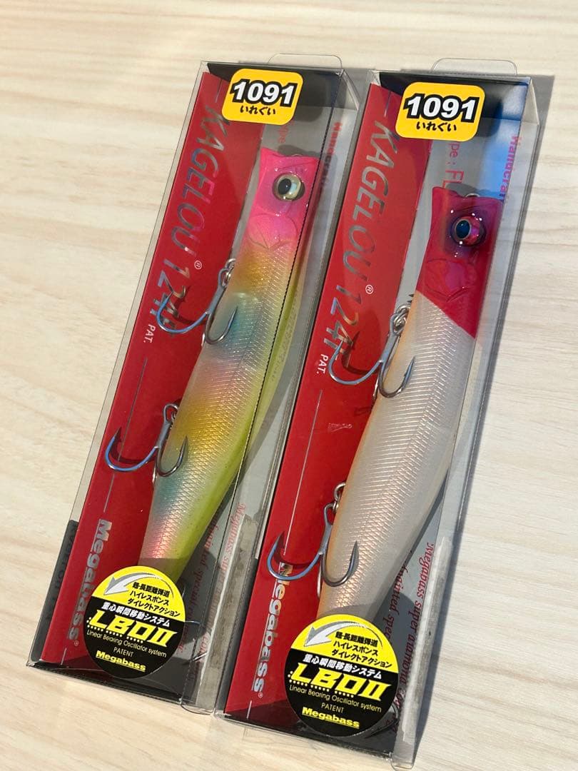 メガバス カゲロウ 124F 1091カラー