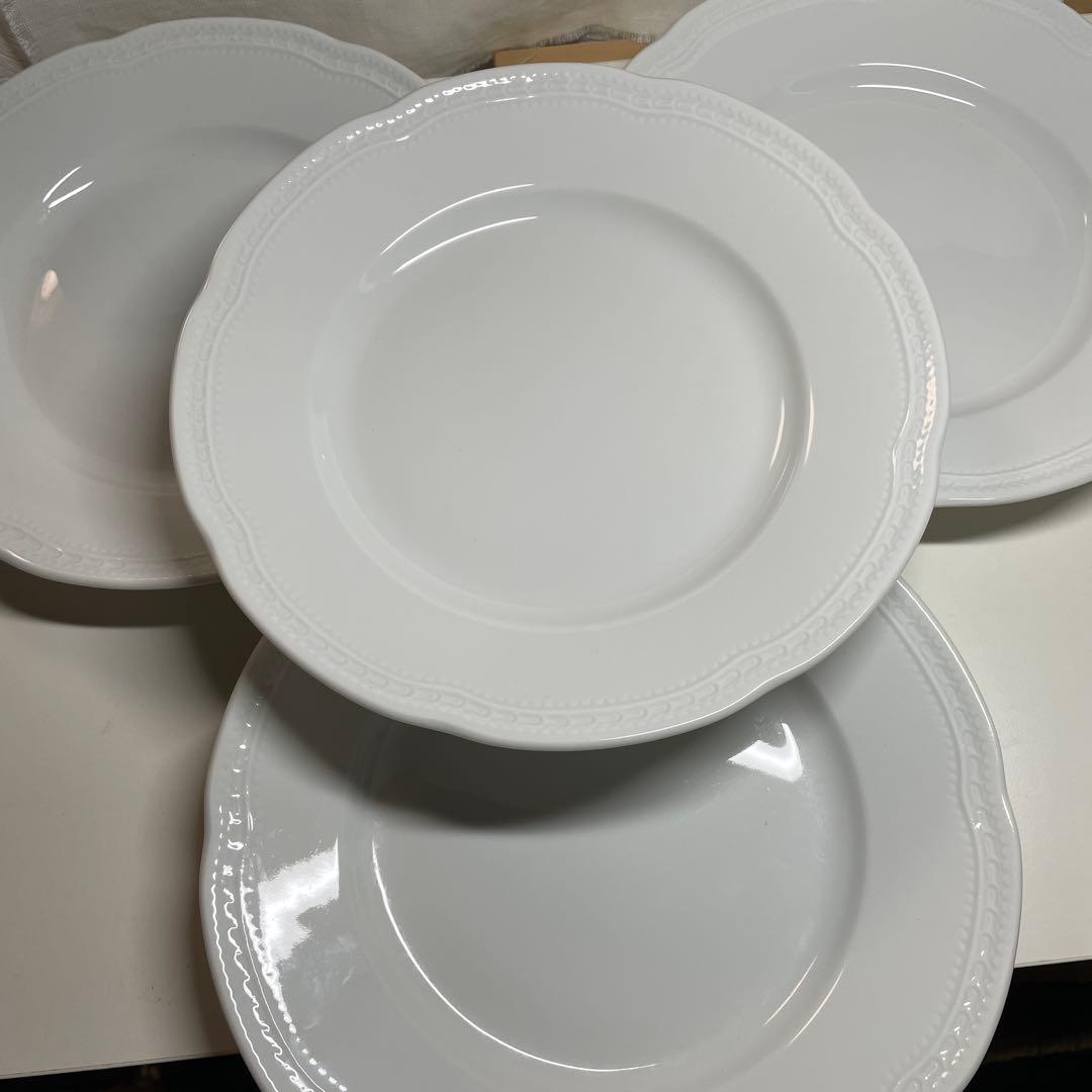 リチャードジノリディナー皿パン皿　各４枚 ボンジョルノホワイト