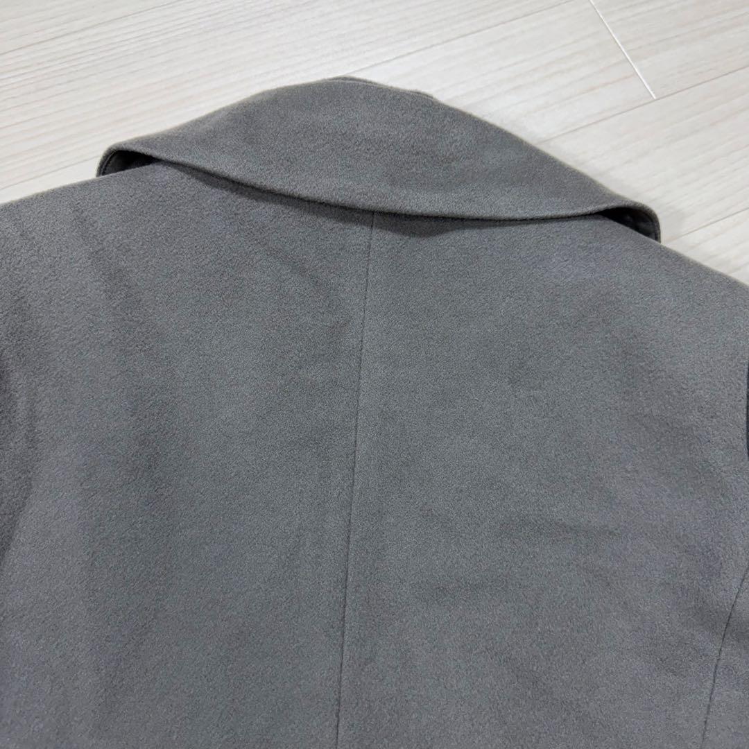 レリアン 大きい XXL カシミヤ100％ ロロピアーナ ミドルコート女優襟