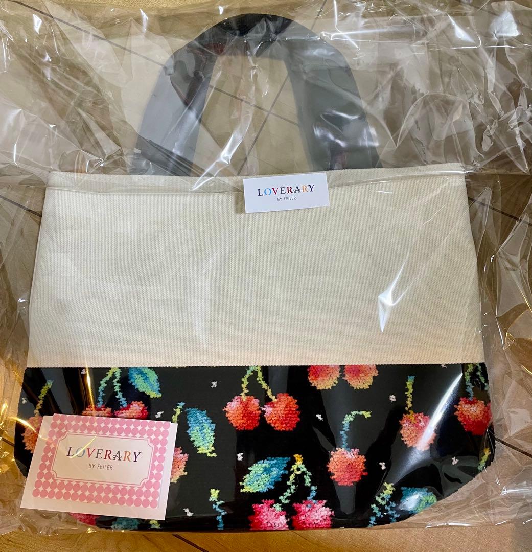 ラブラリーバイフェイラー チェリードットトートバッグ