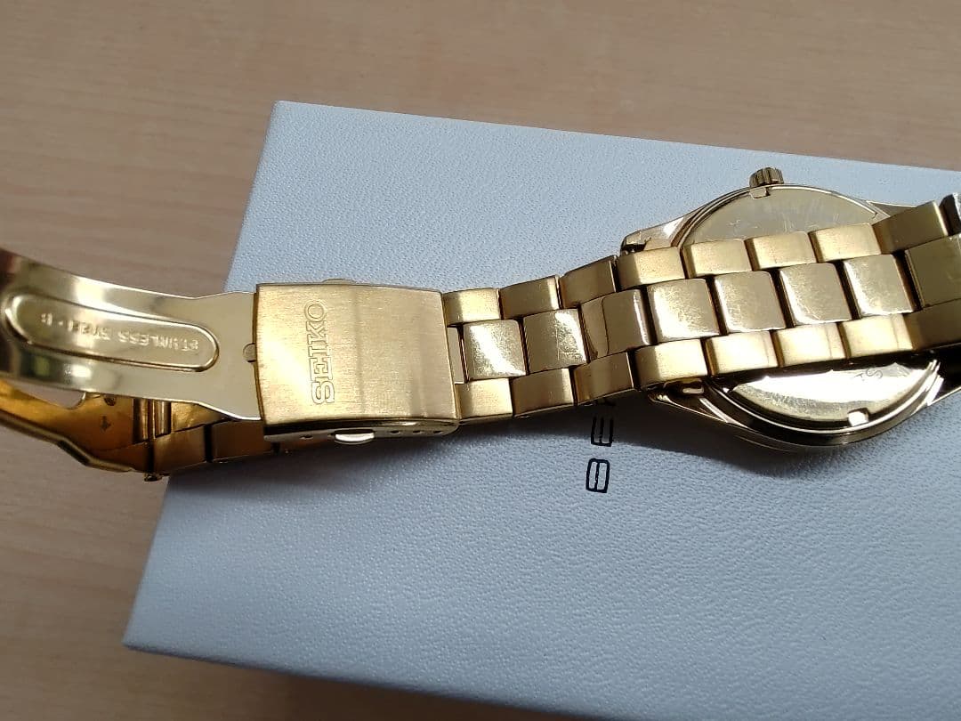 セイコー ビームス V158-HAA0 ソーラー 純正ブレス 限定500本