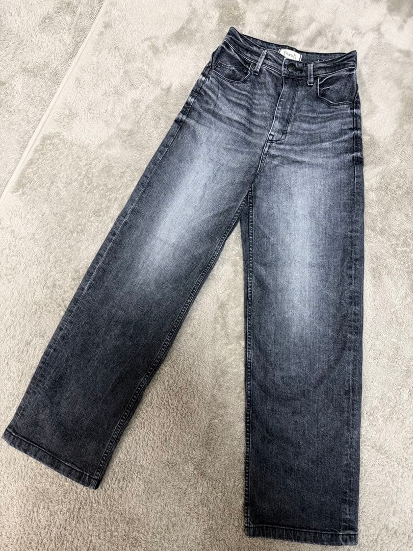 YANUKヤヌークLILITH ワイドストレート サイズ·22. (XS〜S)