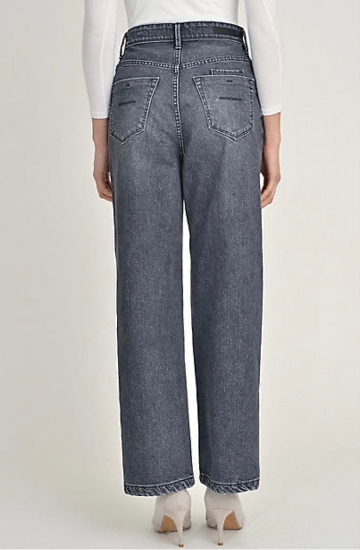 YANUKヤヌークLILITH ワイドストレート サイズ·22. (XS〜S)