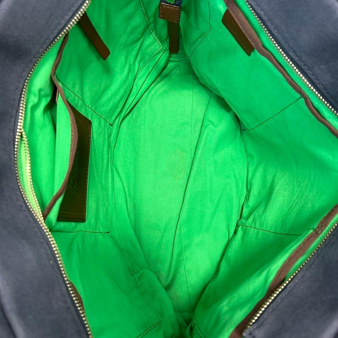 【美品】ヴィヴィアンウエストウッド トートバッグ キャンバス オーブ 紺