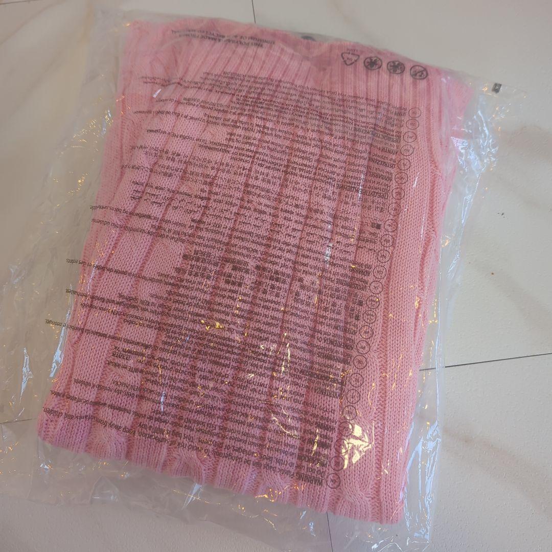 新品タグ付✨ポロラルフローレン ケーブルニット M ピンク