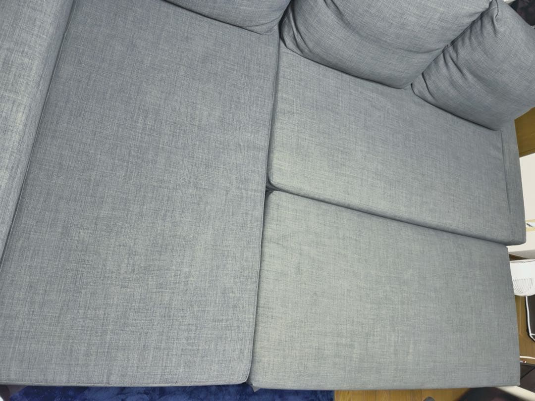 【引取限定】IKEA フリーヘーテン ダークグレー ソファベッド 美品　栃木県