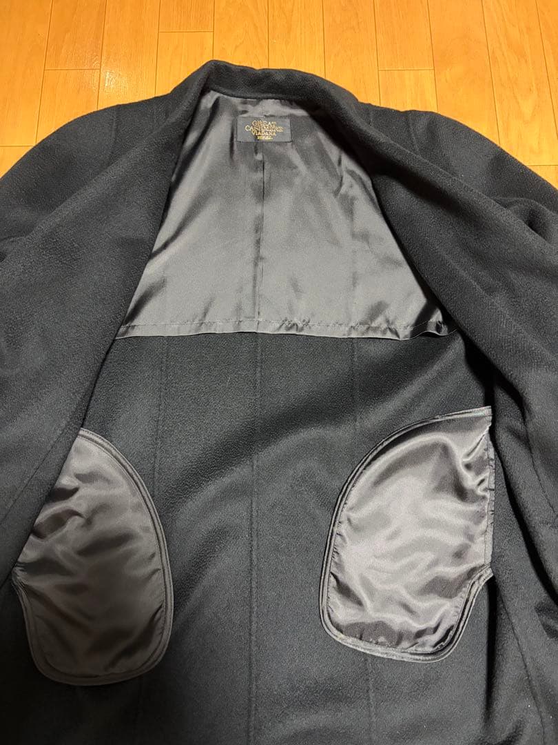 ⚠️期間限定⚠️ 極美品 高級カシミヤ100% コート ブラック