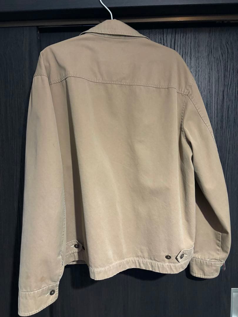 【美品】ラルフローレン スイングトップ ベージュ L 90s 裏チェック柄
