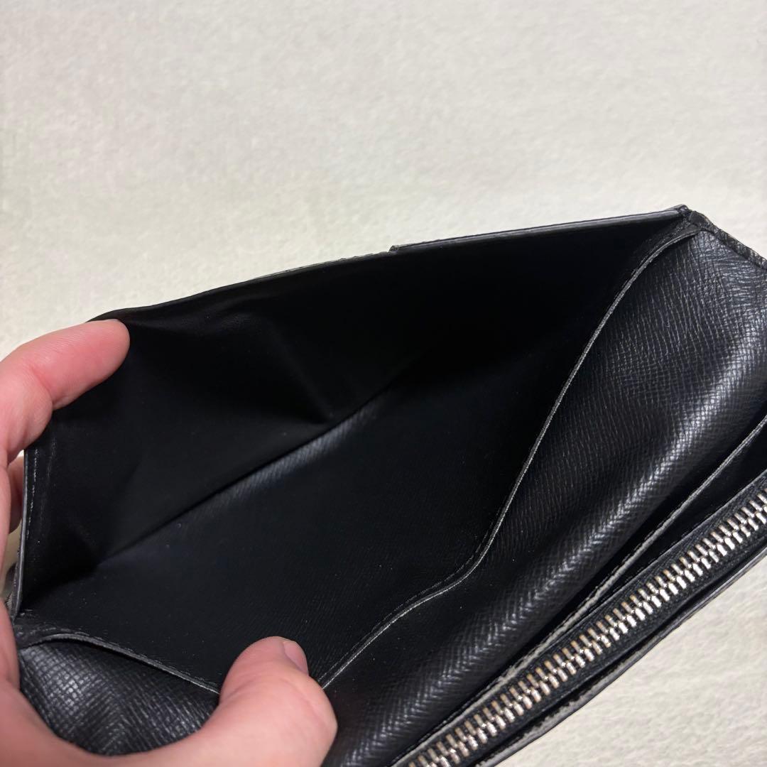 ルイヴィトン ポルトフォイユ・ブラザ・タイガ 長財布 ブラック 正規品