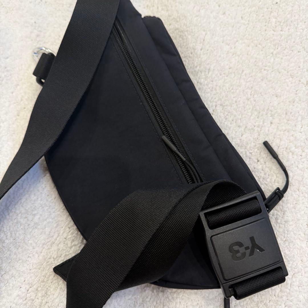 Y-3 ボディバッグ ウェストポーチ　ブラック