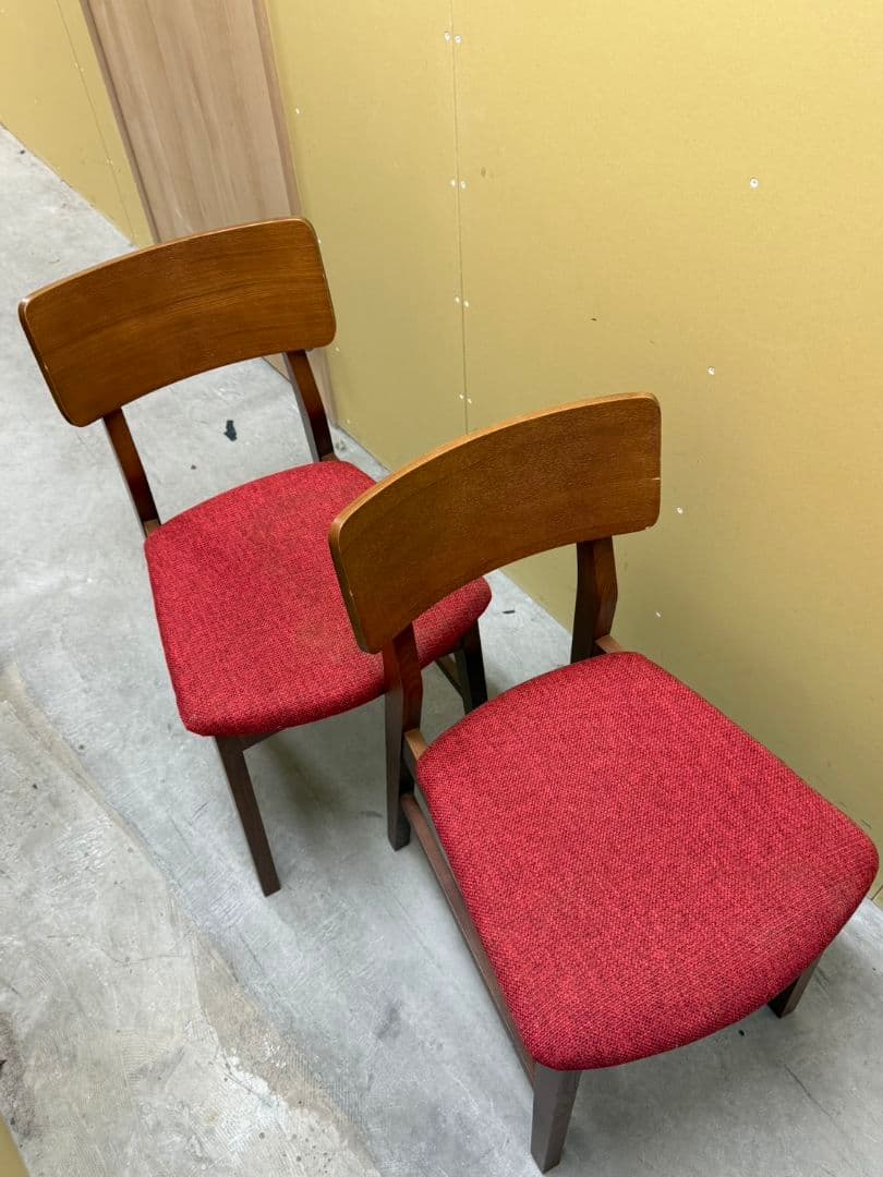 【関東圏限定】Francfranc コムンチェア ダイニングチェア　2脚セット