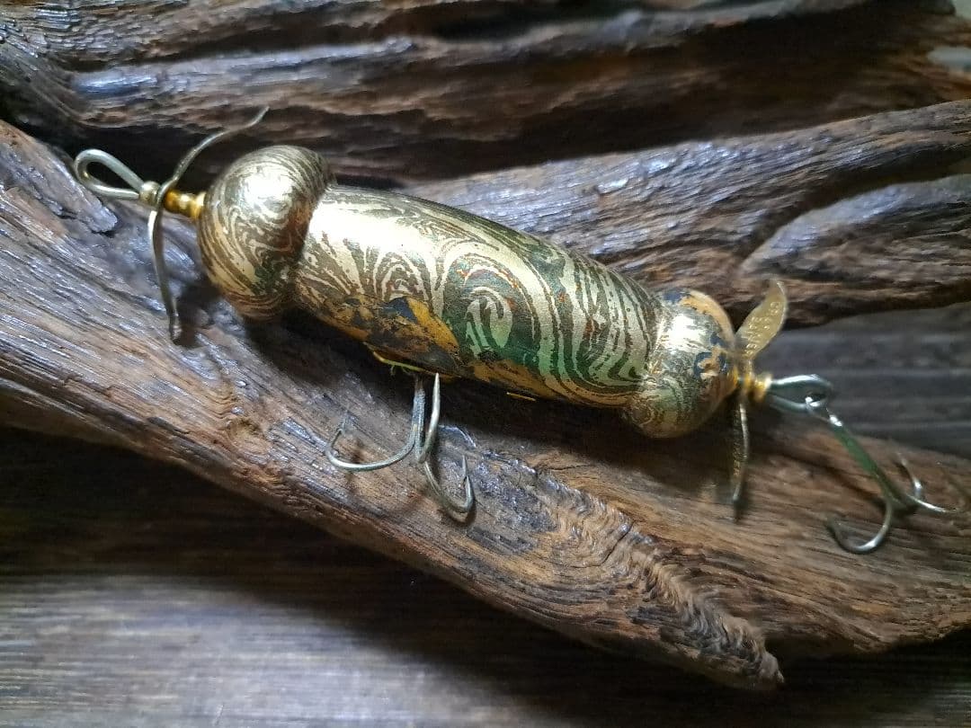 道楽　DOWLUCK 　ドウラク　クルクルチンチン　金沢金箔銀墨流し　レアカラー