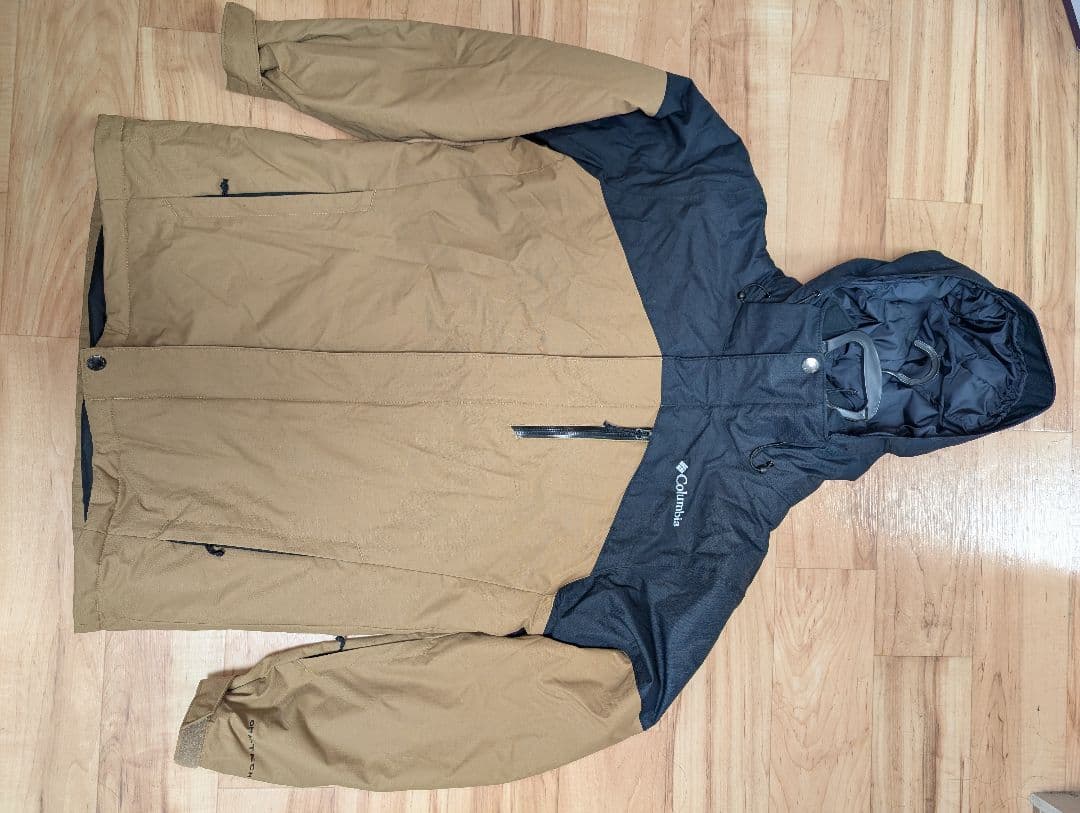 Columbia フード付きジャケット ブラウン/ブラック