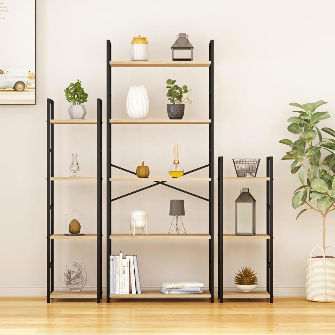 3段棚 本棚 棚 収納 木製ラック