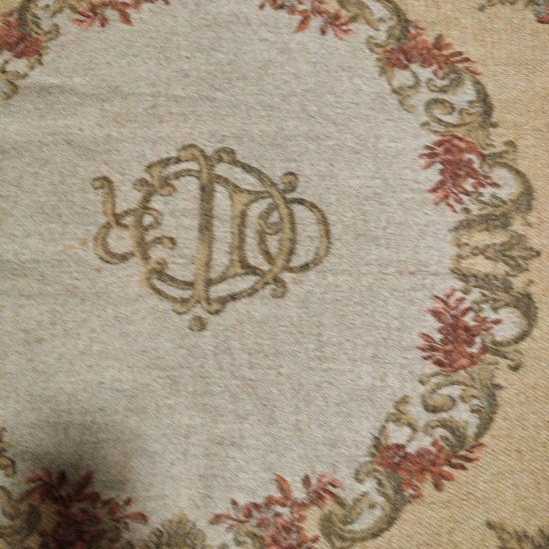 Christian Dior 花柄モノグラムストール