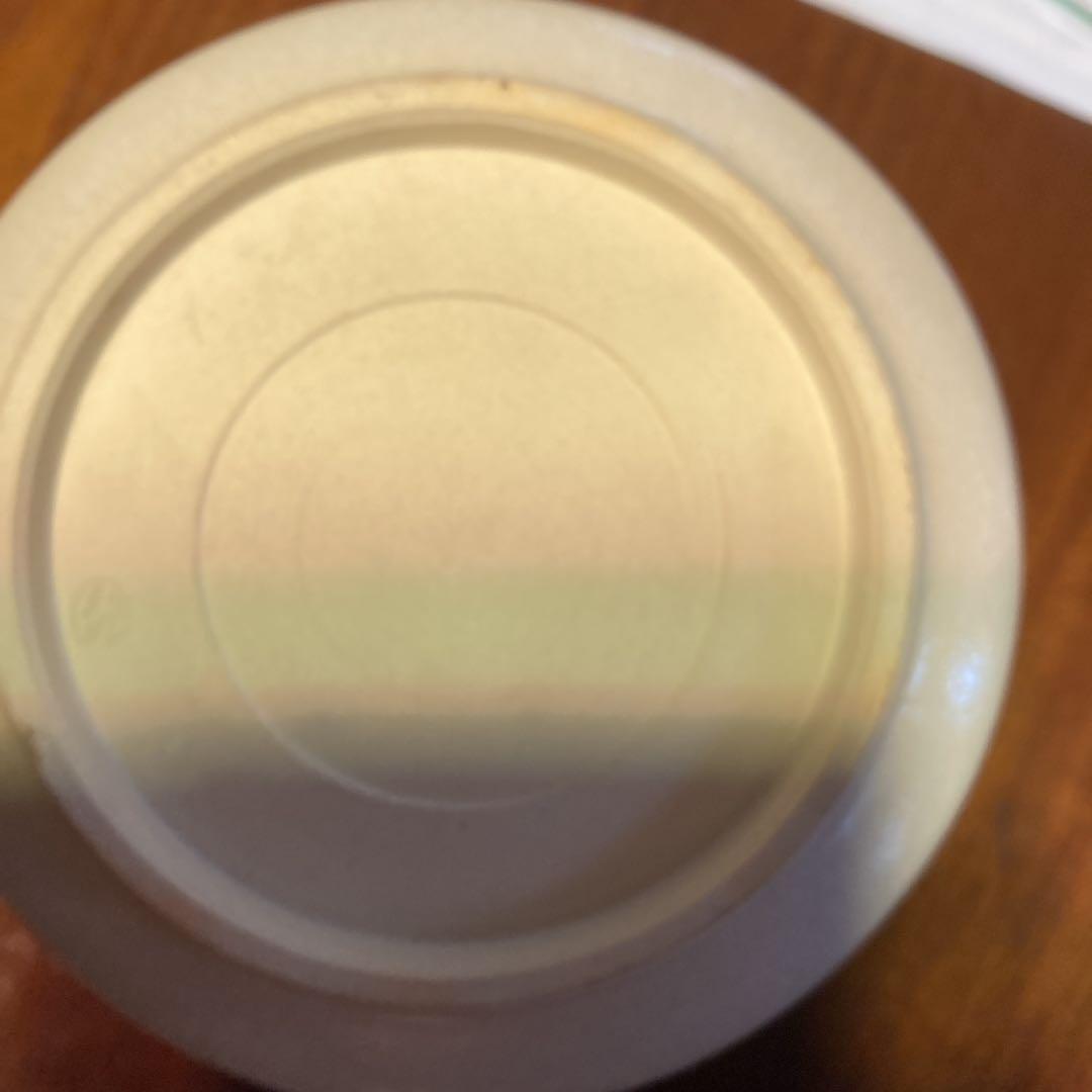 九谷焼　陶仙作　色絵金彩花図壺　置物　飾壺