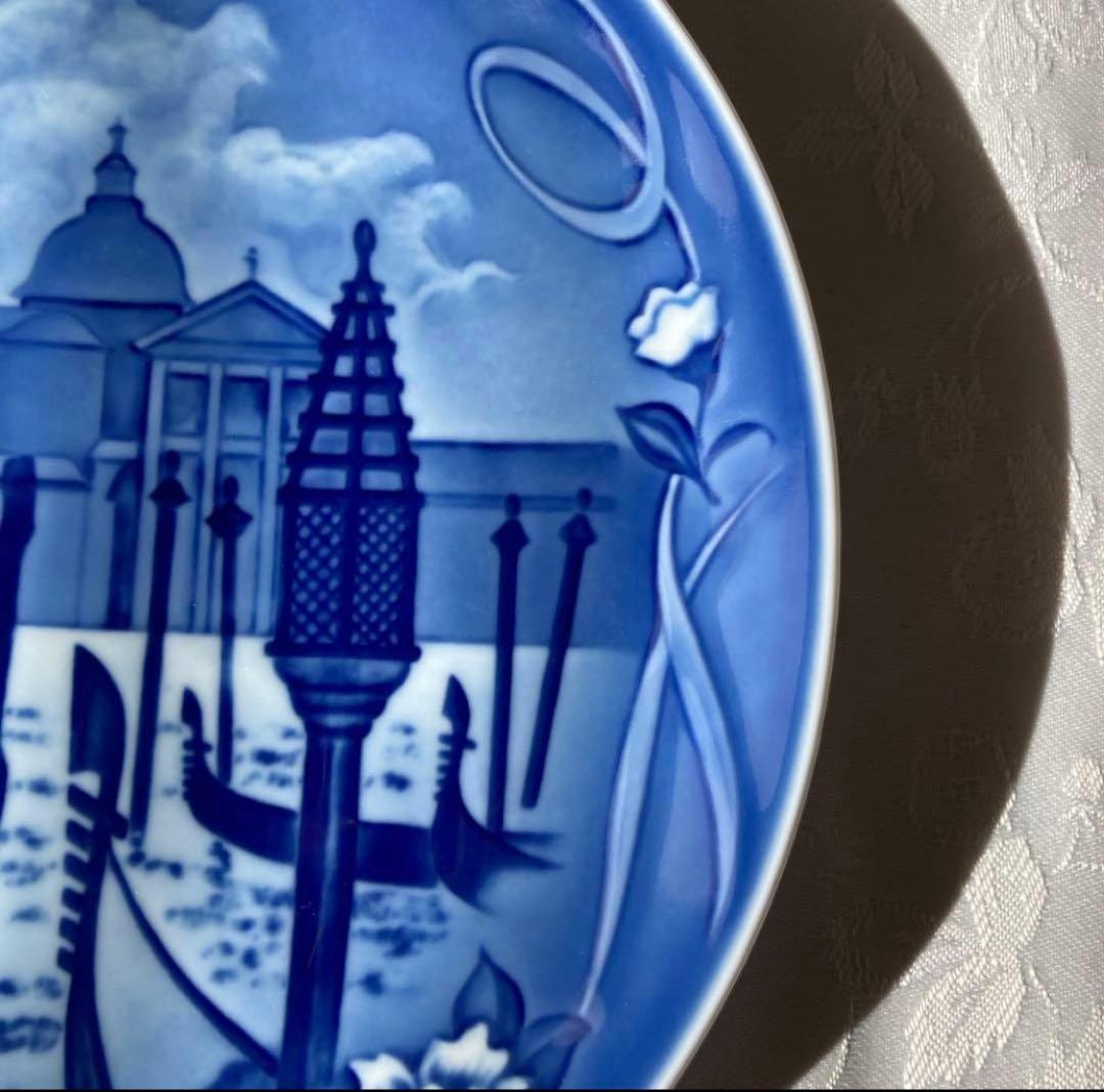 ロイヤルコペンハーゲン　ビングオーグレンダール　イヤープレート1997年ベニス