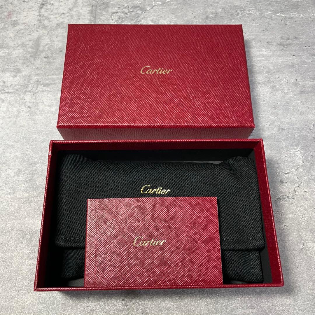 新品未使用 Cartier マスト ドゥ レザー ケース 小銭入れ 黒