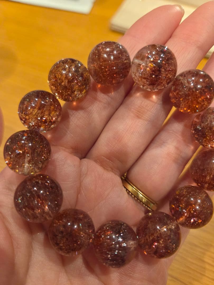 レピドクロサイト　ブレスレット