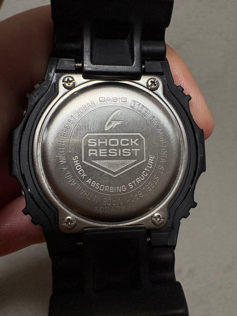 G-SHOCK デジタル腕時計 ブラック