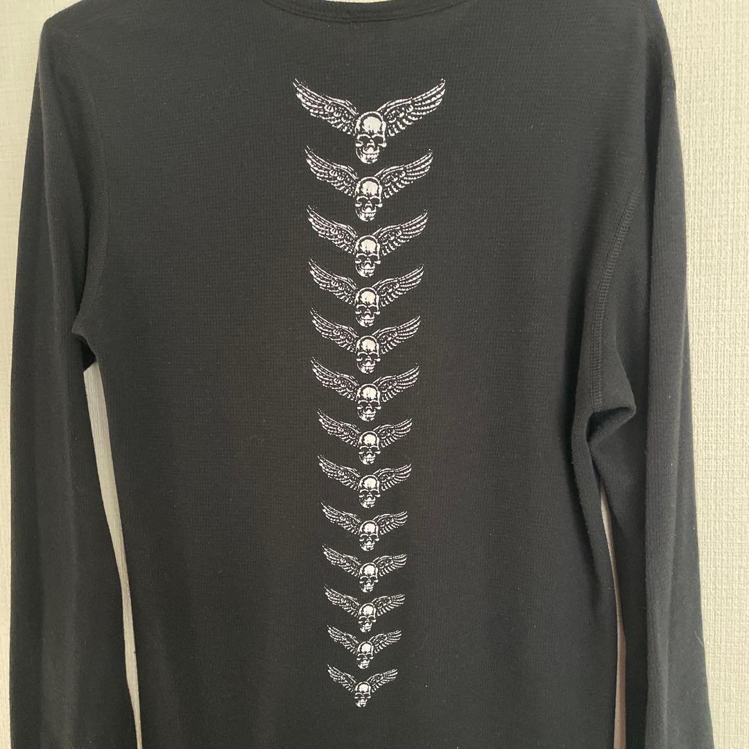 クロムハーツ フォティ スカルウィング サーマル 長袖 Tシャツ FOTI