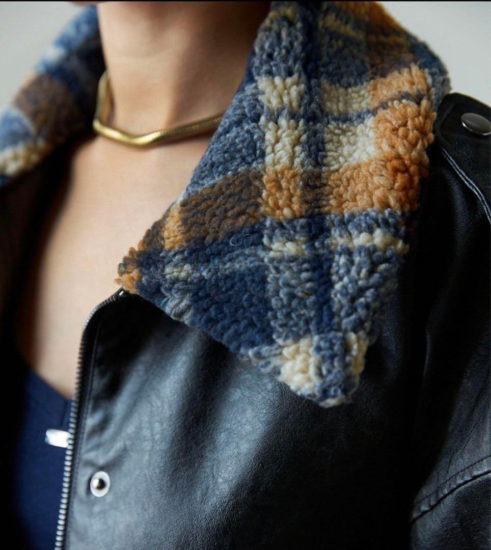 【TINA：JOJUN】 3way フライトジャケット ブラック