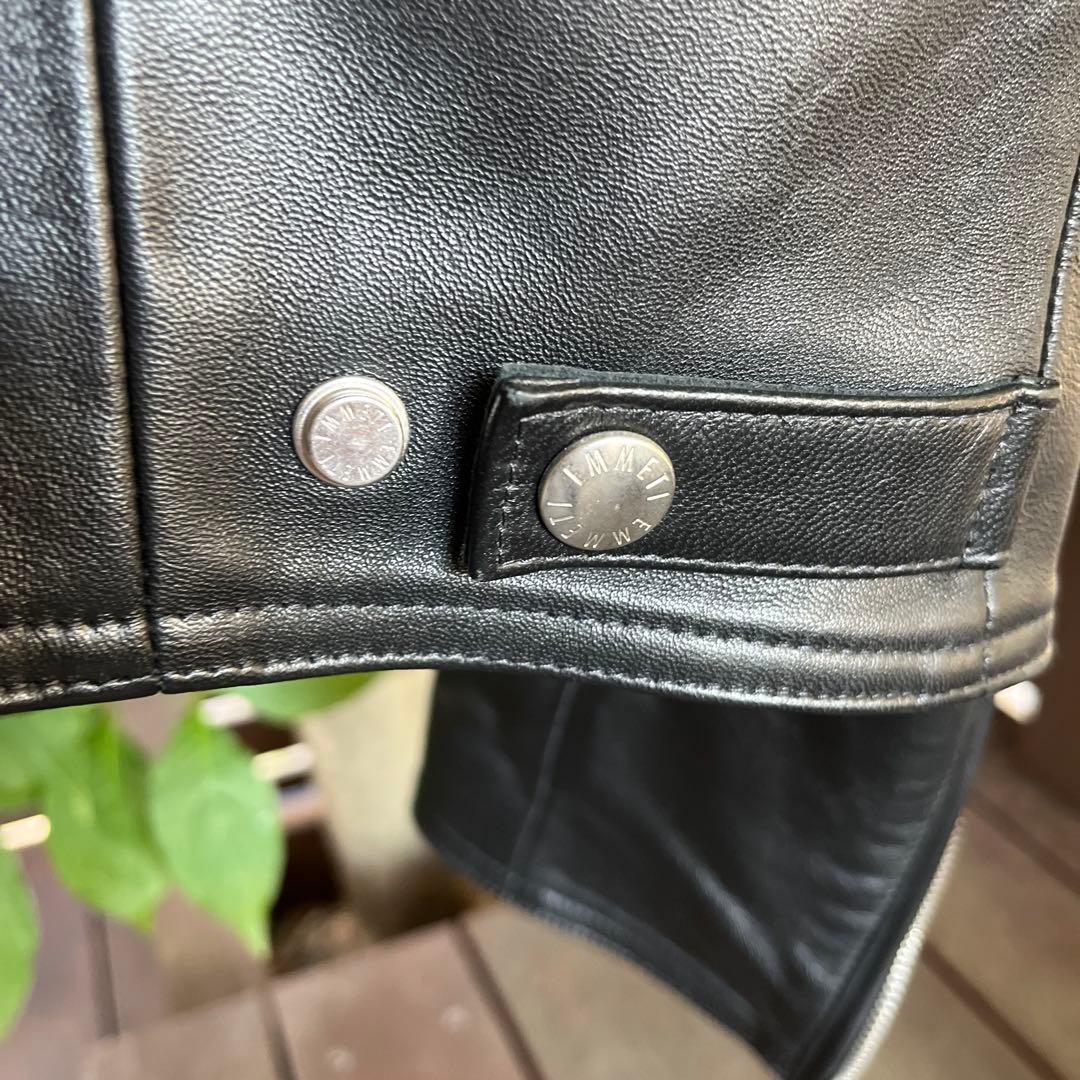 EMMETTI H千場義雅プロデュースレザーシングルライダース