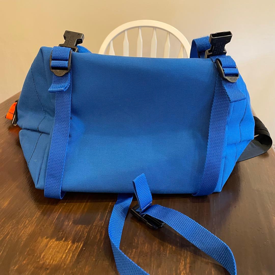 USA製 MER BROOKLYN NY メッセンジャーバッグ 青 ブルー