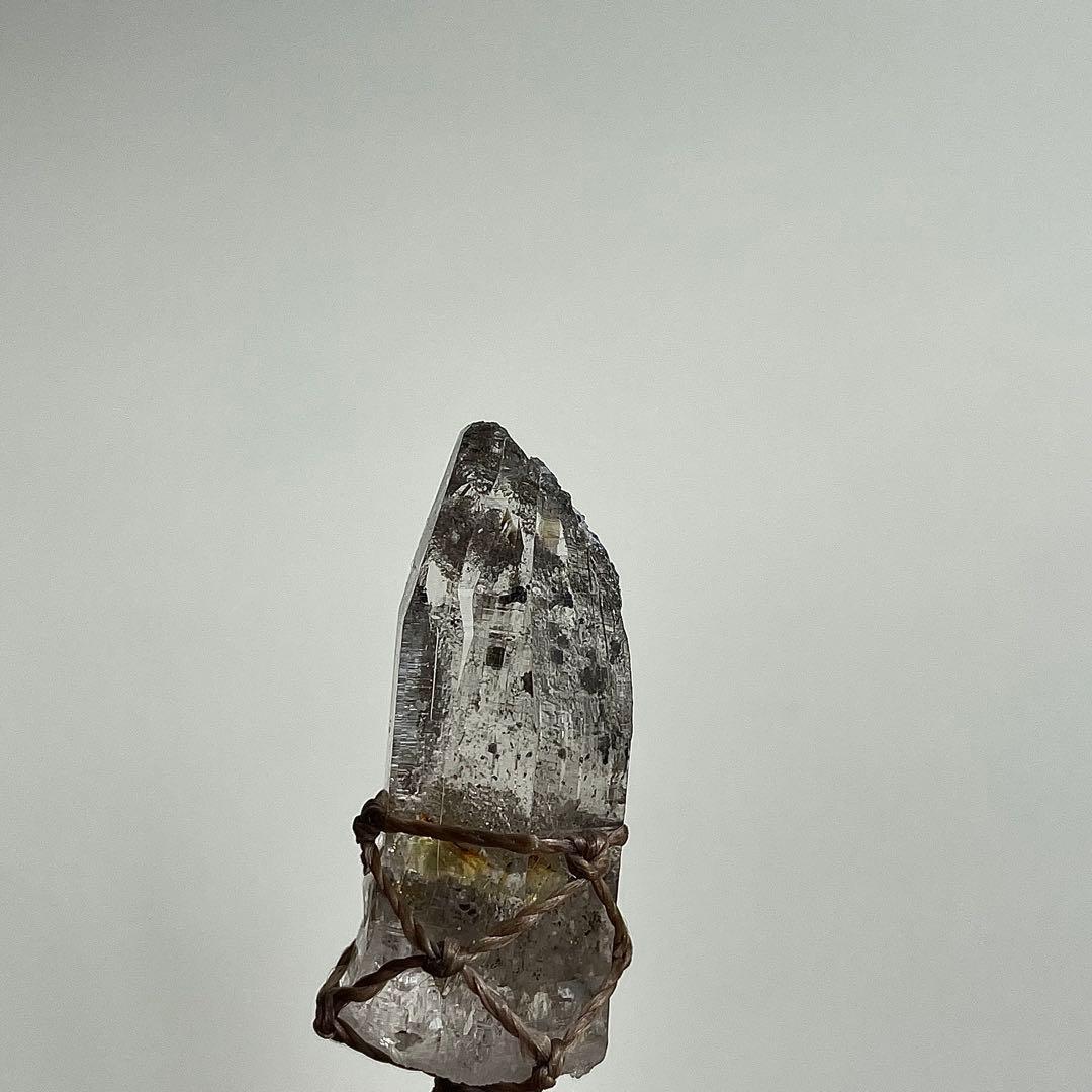 ヒマラヤ水晶 ガネッシュヒマール ＊ マクラメペンダント ネックレス15