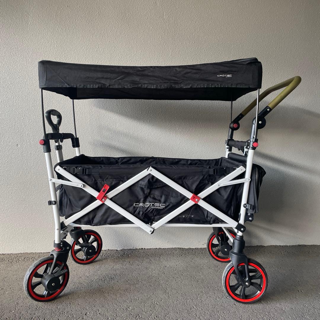 折りたたみワゴン　クロテックワゴン　ブラック