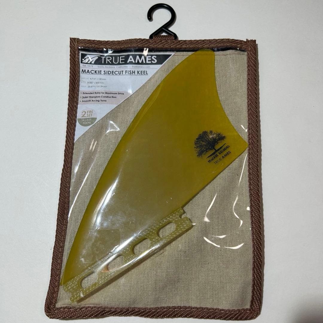 サーフィン・ボディボード TRUE AMES MACKIE SIDECUT FISH KEEL
