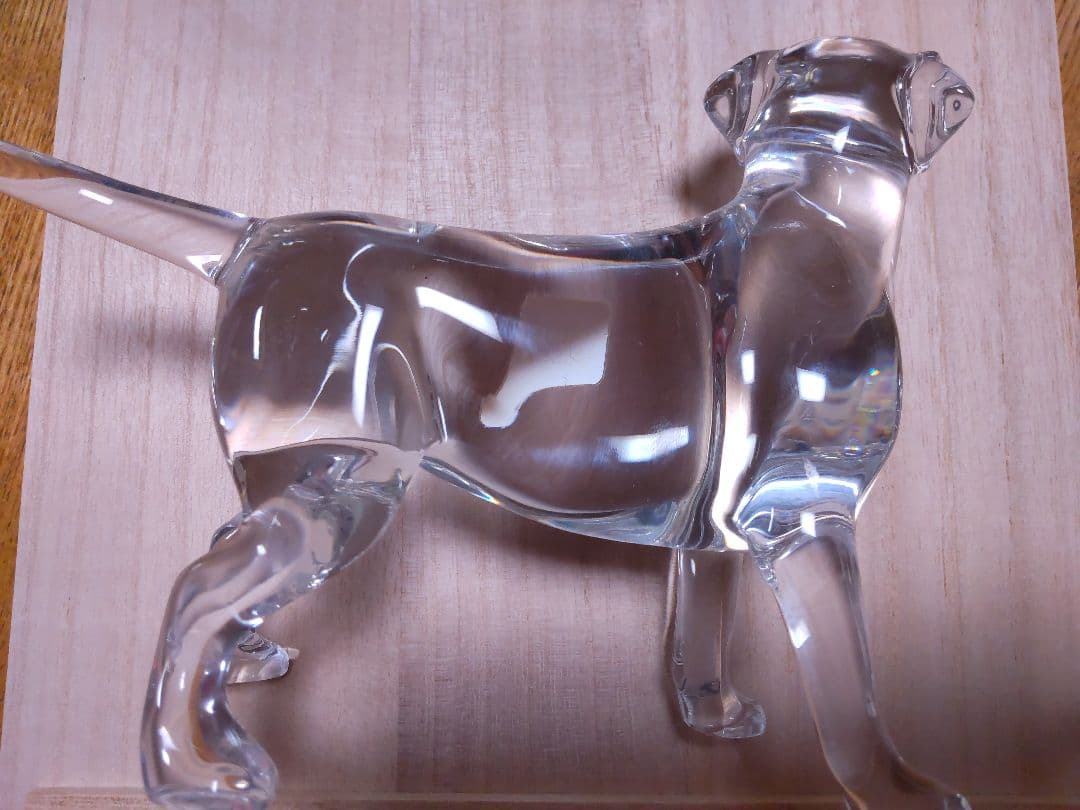 Baccarat バカラ ラブラドールレトリバー 置物 フィギュア 犬 オブジェ