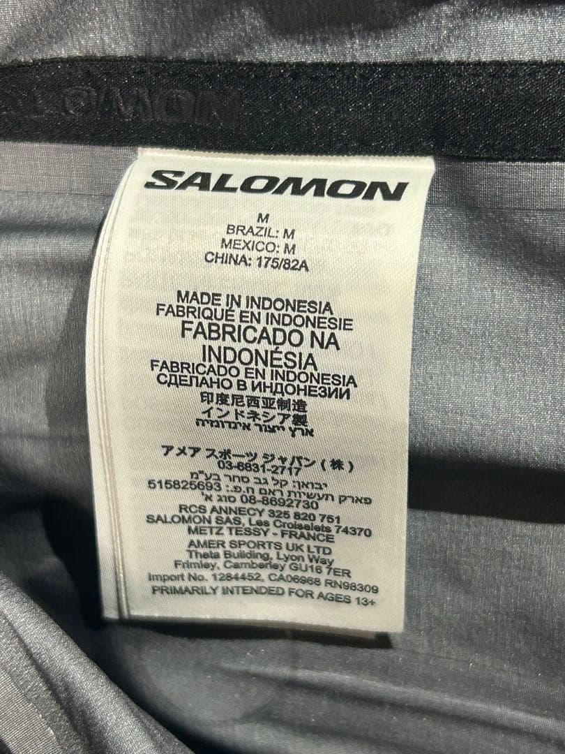 salomon QST goretex pro パンツ ブラック