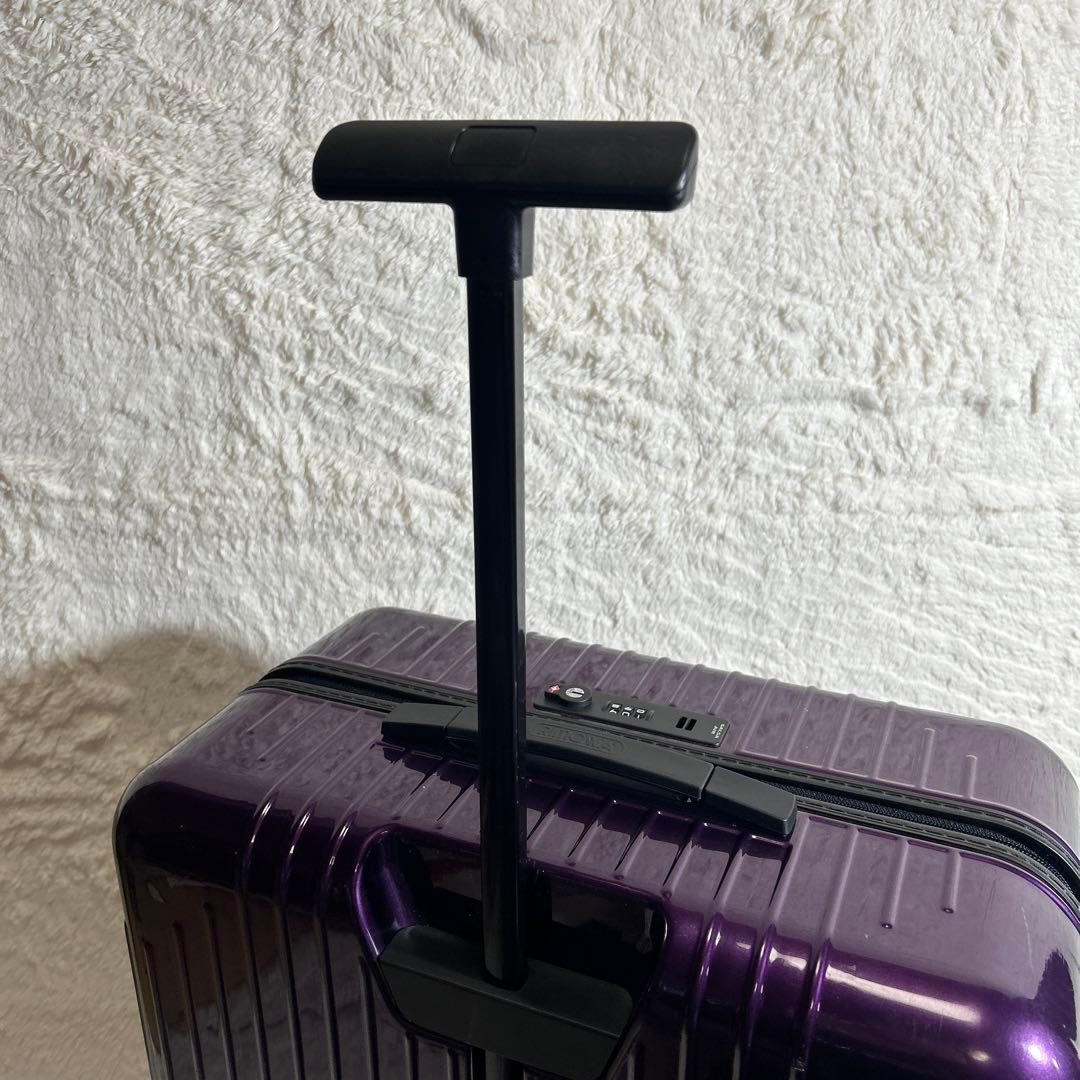 【美品】RIMOWA サルサエアースーツケース バイオレット 【4輪】 80L