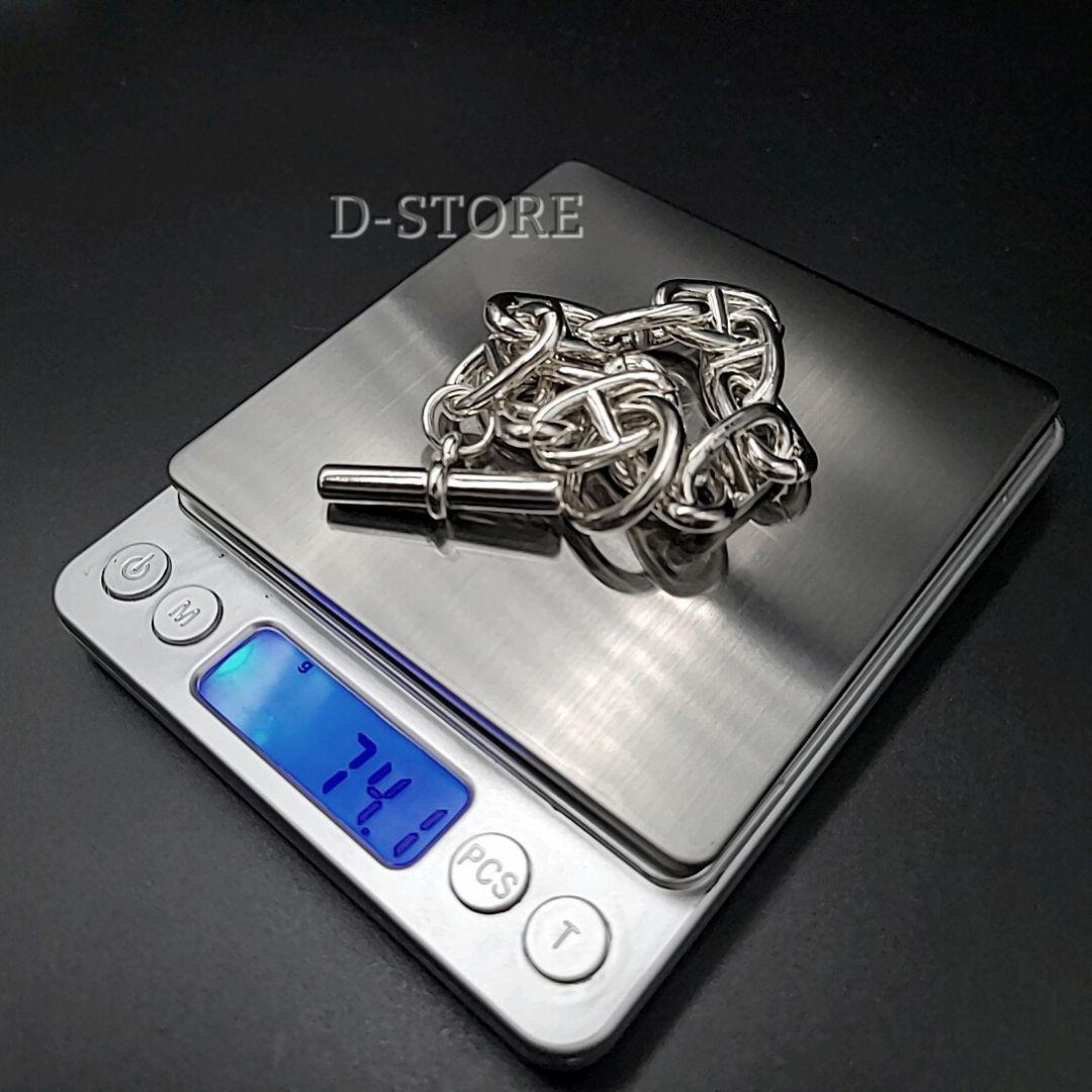 アンカーチェーン シルバー 925刻印 シェーヌダンクル ブレスレット TGM