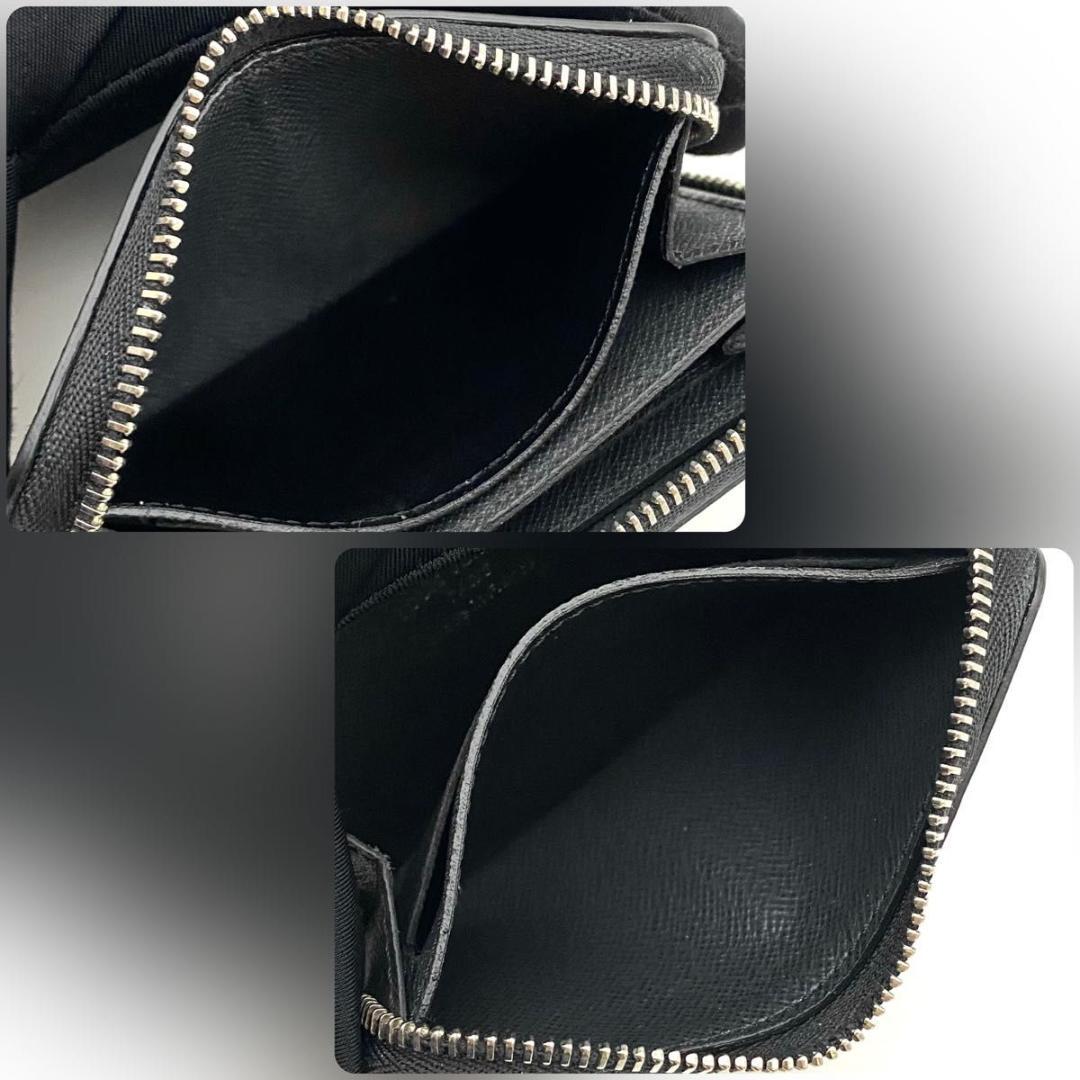 【極美品】ルイヴィトン タイガ ジッピーパース ケース ブラック