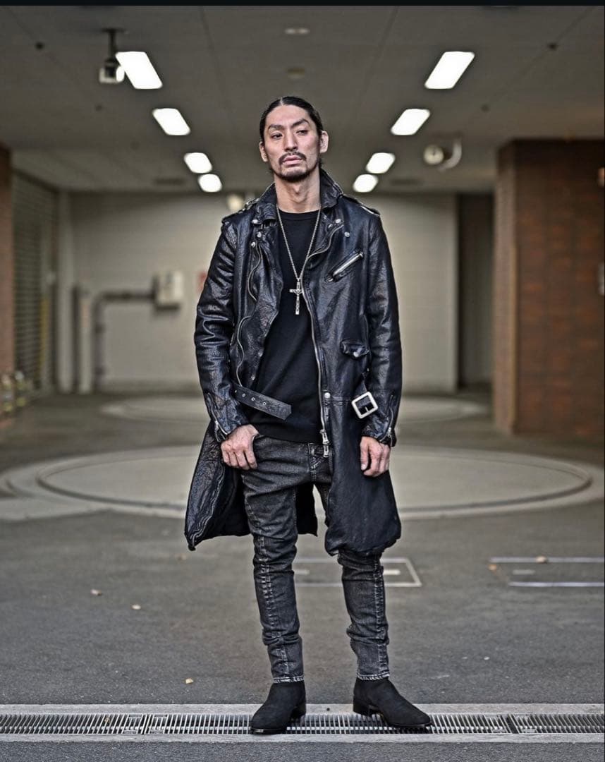 バックラッシュ　ジャパンショルダー　ライダースコート　size M
