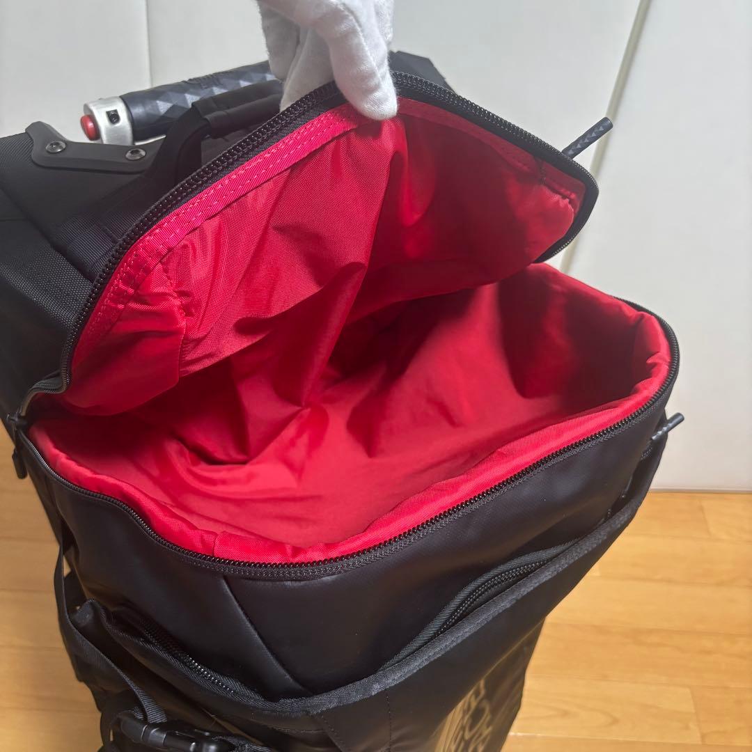 美品ノースフェイス キャリーバッグ トラベル ローリングサンダー30 カバー付き