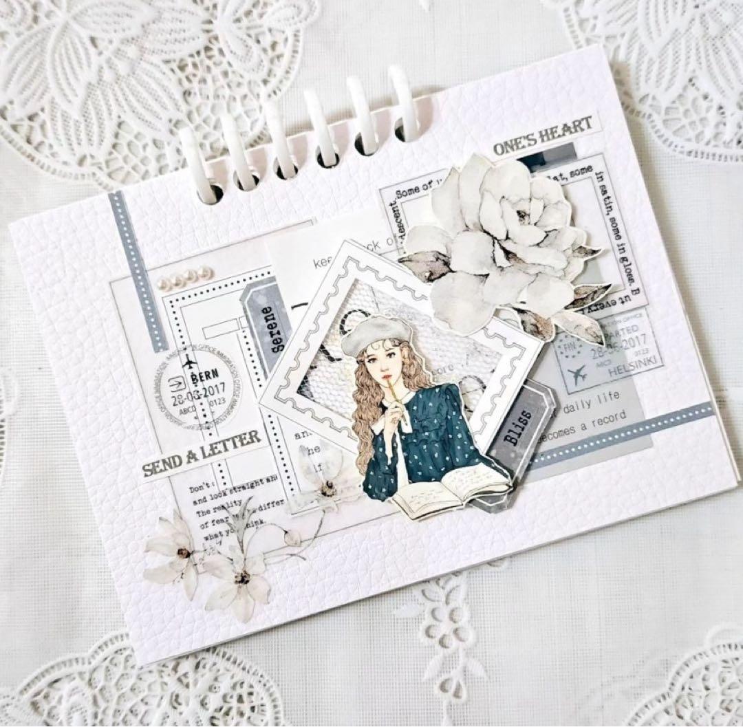 コラージュ素材　紙もの　素材紙　【1320】