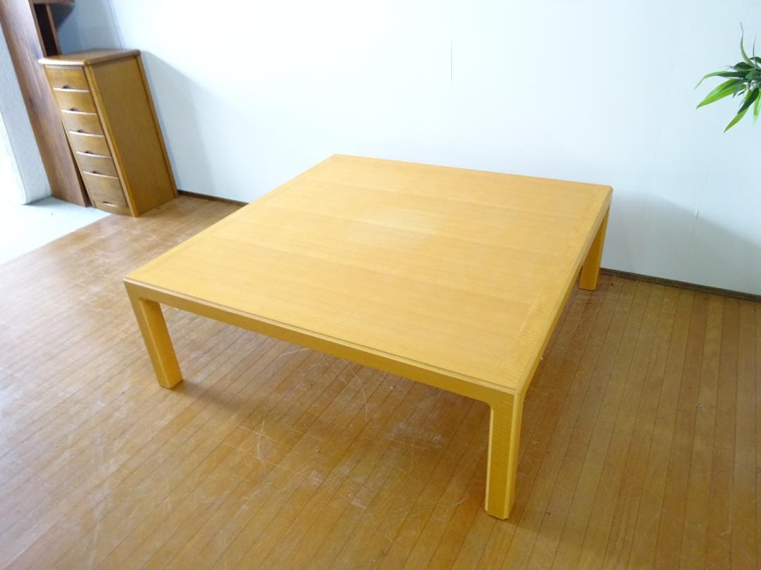 Tendo/天童木工　希少　虎杢/タイガーメープル　センターテーブル