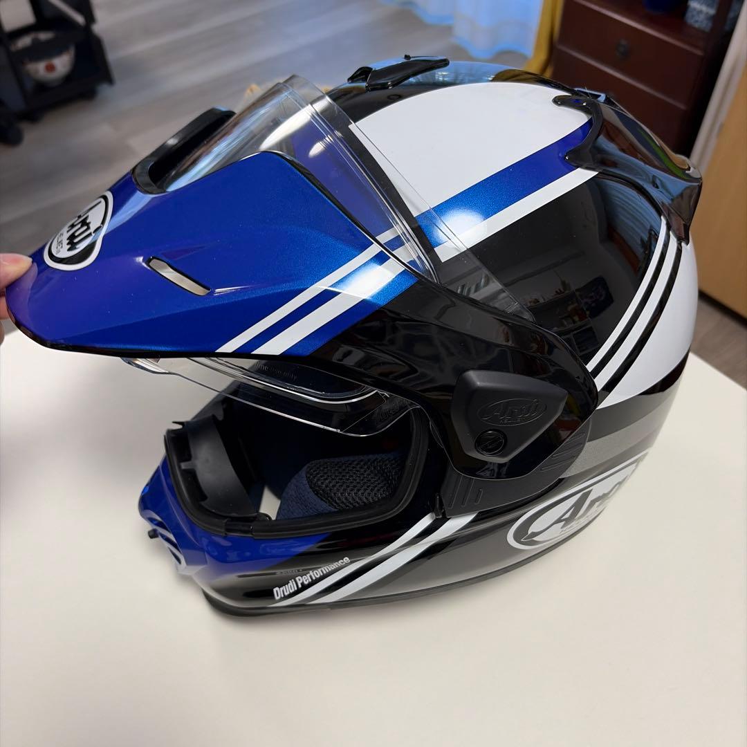 Arai ツアークロス　V　コスミック　 青/黒/白　Lサイズ　美品！
