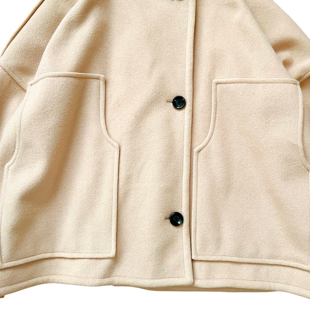 UNOF　SOLID COAT beige　ソリッドコート　ふじあみ　ベージュ