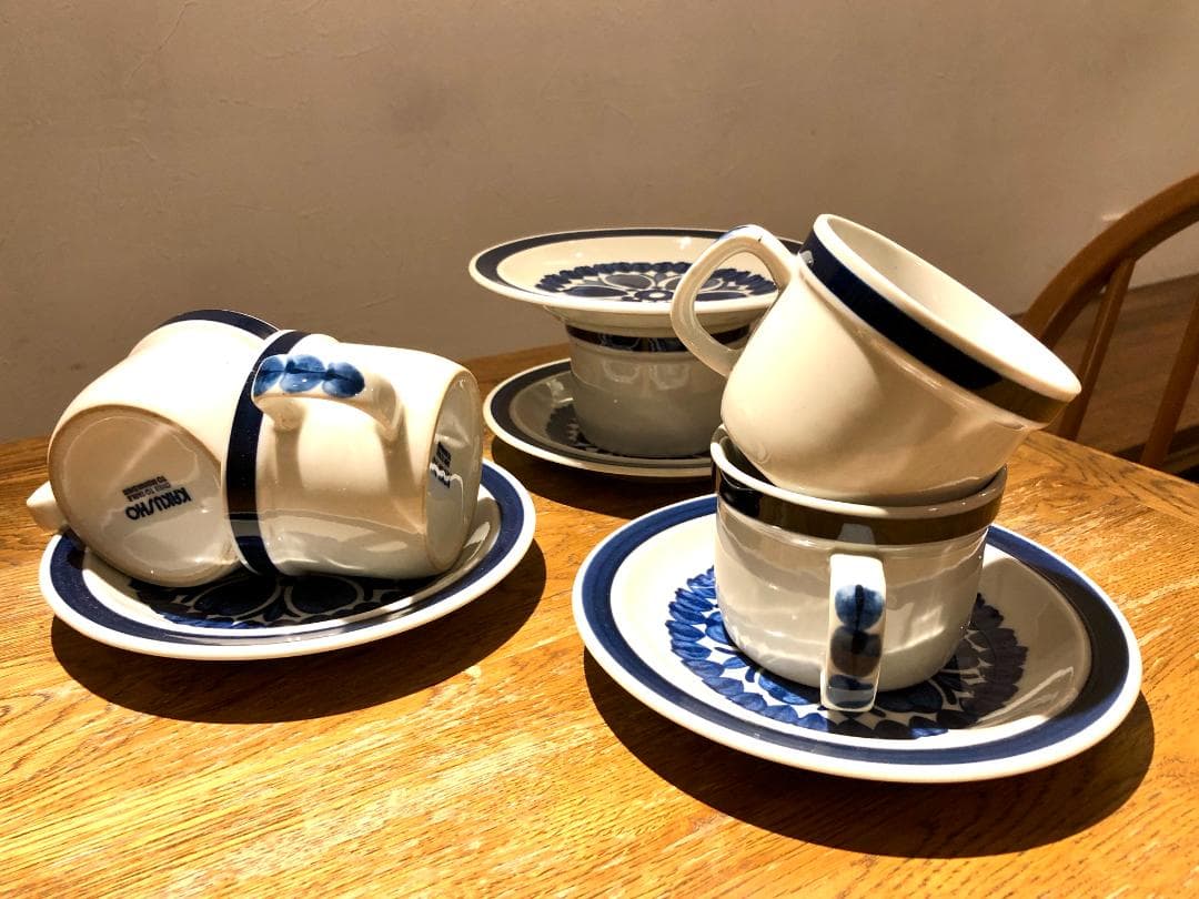 北欧風 70年代物 KAKUSHO 洋食器フルセットまとめ売り 昭和レトロ