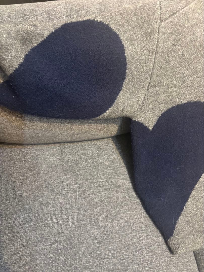 nknit ♡pattern KNIT ハートパターンニット　中古