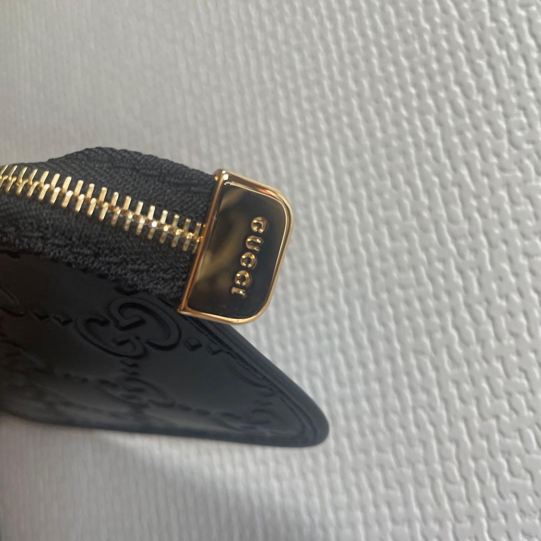 【新品未使用】GUCCI 財布 小銭入れ レザー キーリング付き ケース