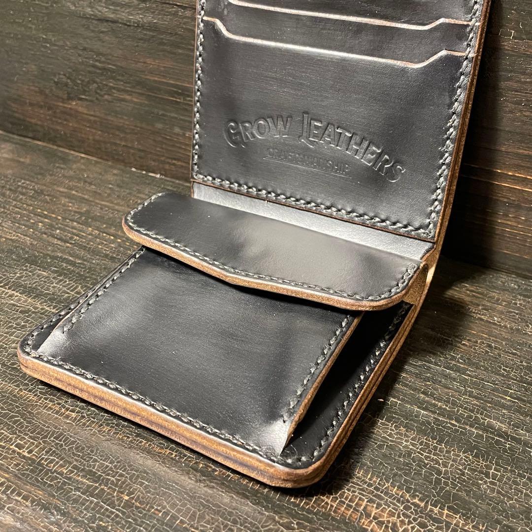HORWEEN クロムエクセル　ショートトラッカーウォレット　三つ折り