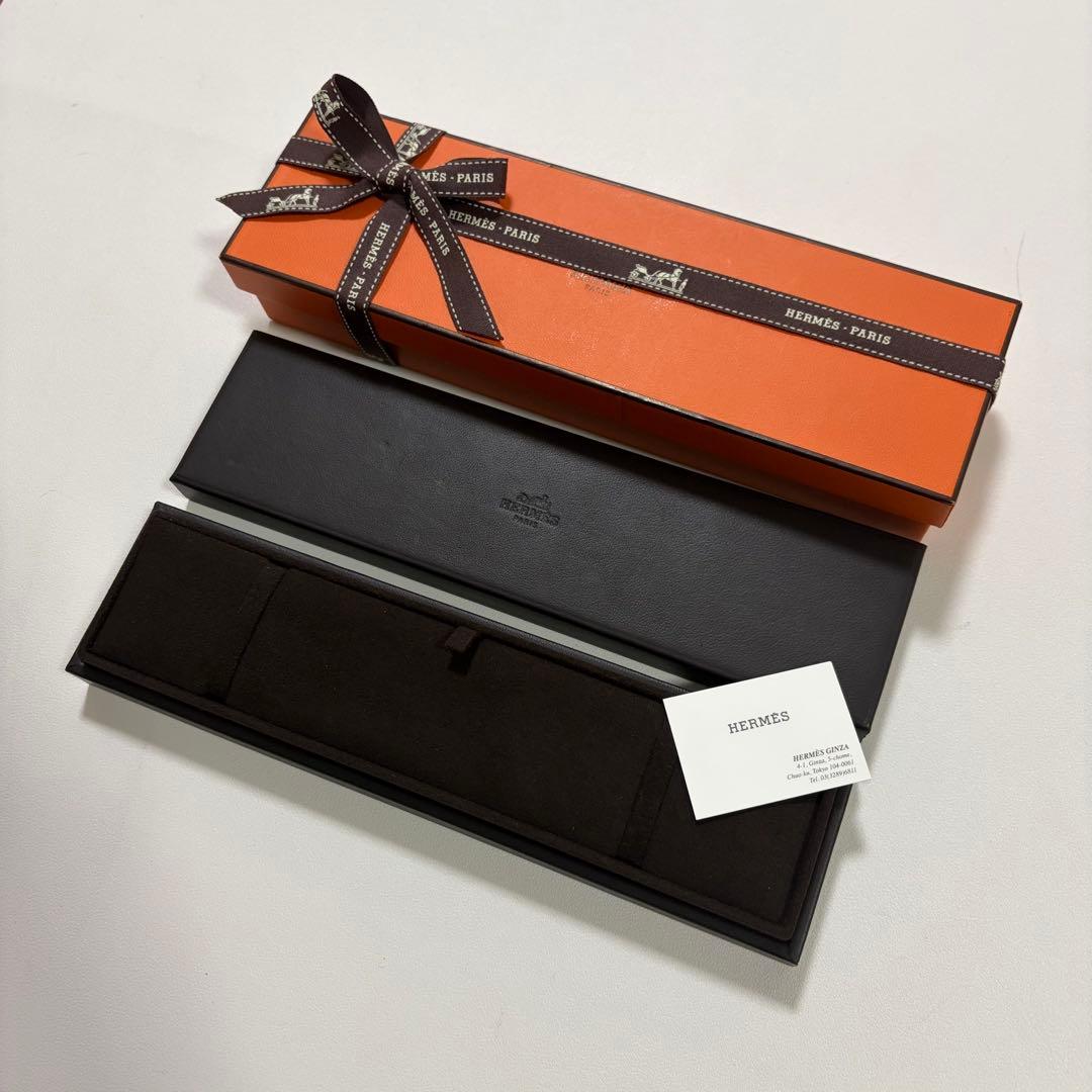 美品　エルメス　シェーヌダンクル　ブレスレット　空箱　ケース　A