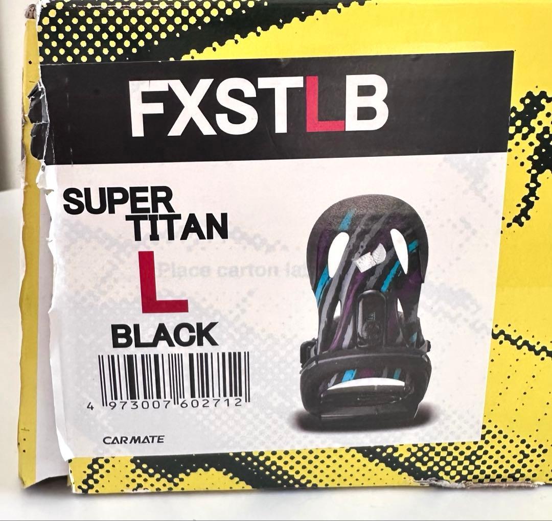 FLUX ビンディング Super Titan L Black