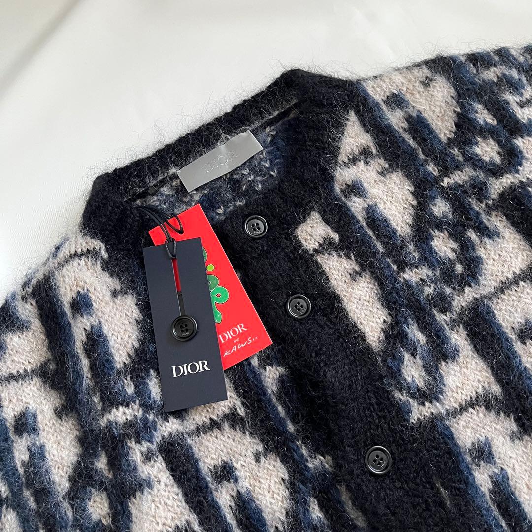 定価50万★DIOR×CAWS Oblique モヘヤカーディガン
