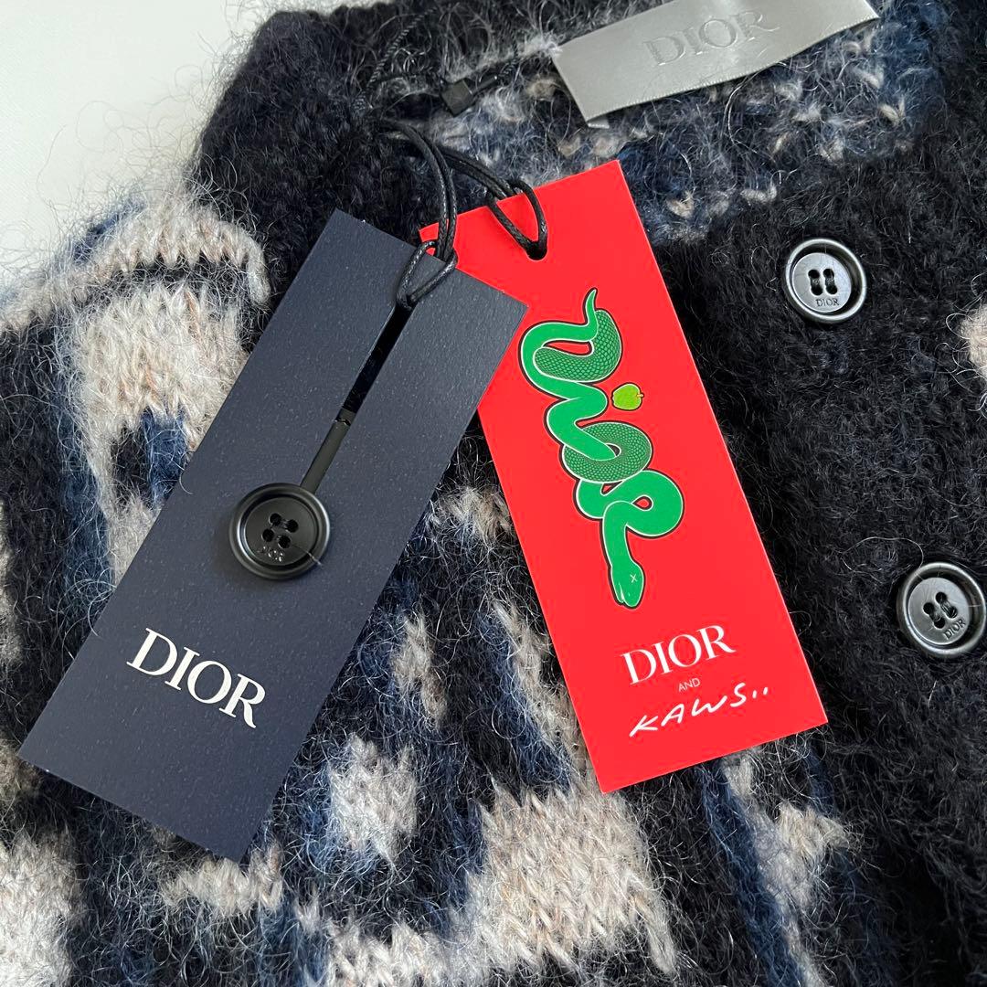 定価50万★DIOR×CAWS Oblique モヘヤカーディガン